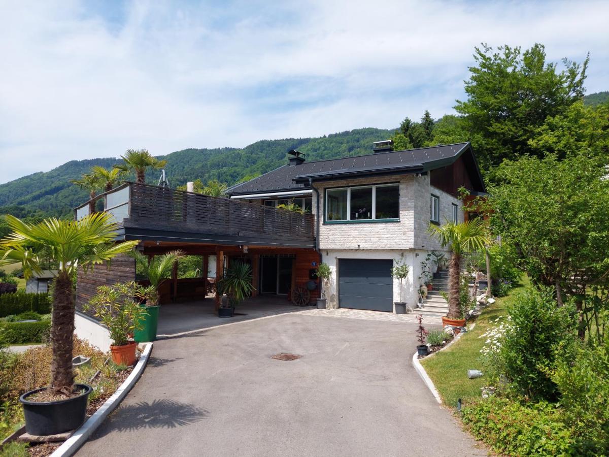 Ferienhaus Goldener Anker Unterach Am Attersee Exteriör bild