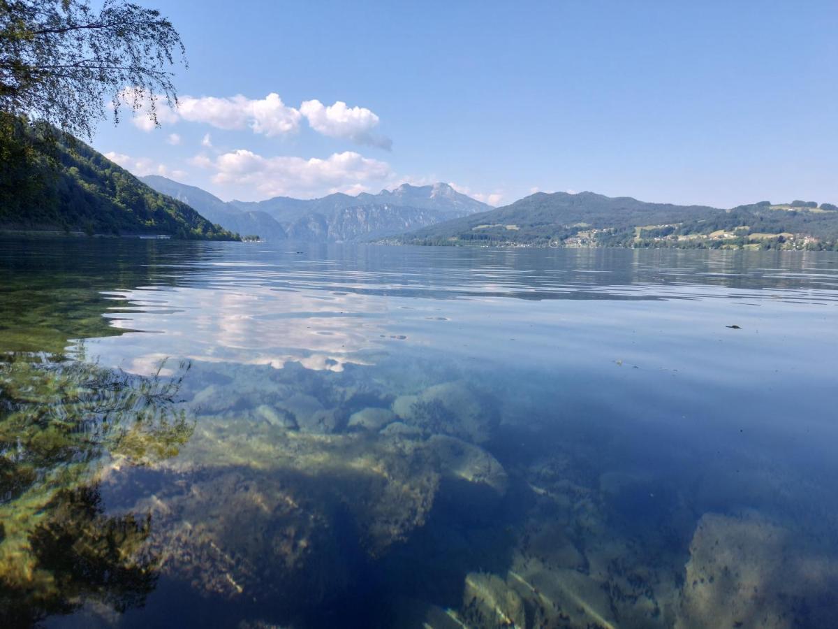 Ferienhaus Goldener Anker Unterach Am Attersee Exteriör bild