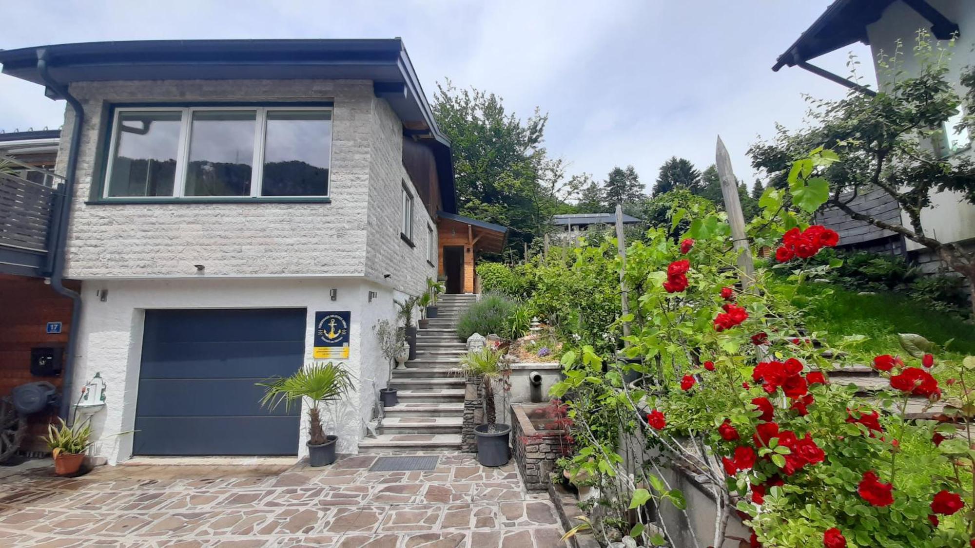 Ferienhaus Goldener Anker Unterach Am Attersee Exteriör bild